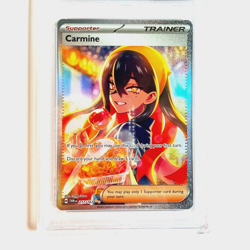 Carmine 217/167 Full Art SIR Twilight Masquerade 2024 Pokemon GEM MINT PSA 10 - Image 3