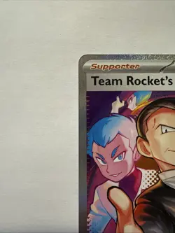 Pokemon TCG Team Rockets Giovanni Destined Rivals Card 238/182 SIR NM/M - Image 3