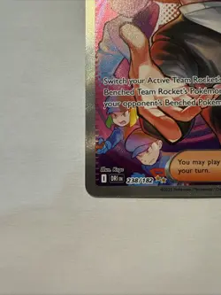 Pokemon TCG Team Rockets Giovanni Destined Rivals Card 238/182 SIR NM/M - Image 4