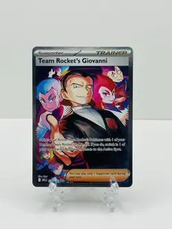 🔥Pokemon TCG-Team Rocket's Giovanni-238/182-Sv10: Destined Rivals-SIR-M/NM!🔥 - Image 1