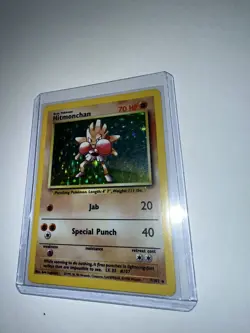 Pokemon TCG Hitmonchan Base Set 7/102 Holo 1999-2000 Wizards Base Set - Image 3