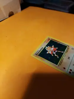 Pokemon TCG Hitmonchan Base Set 7/102 Holo 1999-2000 Wizards - MP/HP - Image 2