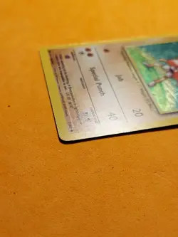 Pokemon TCG Hitmonchan Base Set 7/102 Holo 1999-2000 Wizards - MP/HP - Image 4