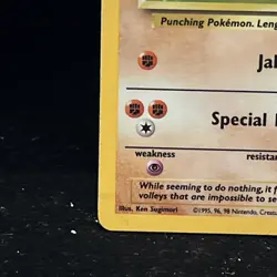 Pokemon TCG Hitmonchan Base Set 7/102 Holo 1999-2000 - Image 5