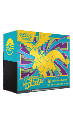 Pre order- Pokemon TCG: Mega Evolution-Ascended Heroes POKEMON CENTER ETB - Image 1