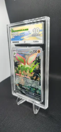 Pokemon Flygon 101/094 Me02: Phantasmal Flames Holo - Ace 10 - Perfect Subgrades - Image 1