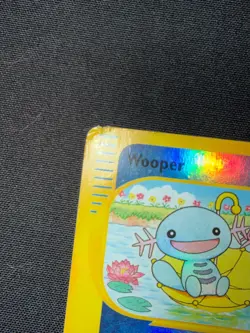 Pokemon TCG Aquapolis Wooper 117/147 Reverse Holo Card 2002 Played Vintage RARE - Image 2