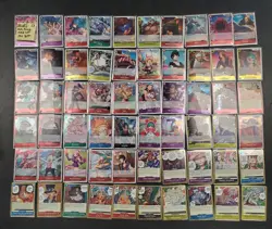 (60 Cards) One Piece TCG Card Game Lot - All Mixed FOILS & All Different! @@@ JS - Image 1