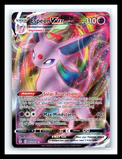 💥 Espeon VMAX 065/203 Evolving Skies Ultra Rare Holo Pokemon Card 2021 - Image 1