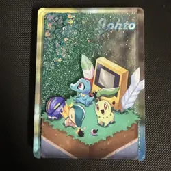 Pokemon Eif Elf Origin Collection JOHTO Globe Card RARE - Image 1