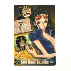 S4375 Nico Robin Japanese One Piece x Morinaga GREAT Memory Clear Card J3 - Image 1