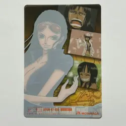 S4375 Nico Robin Japanese One Piece x Morinaga GREAT Memory Clear Card J3 - Image 2