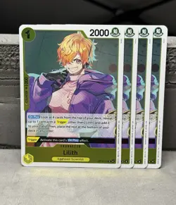 One Piece Card Game Jewelry Bonney OP13-100 Preconstructed Yellow Leader Deck - Image 2