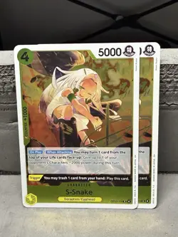 One Piece Card Game Jewelry Bonney OP13-100 Preconstructed Yellow Leader Deck - Image 5