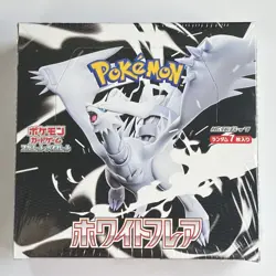 Pokemon Card Scarlet & Violet White Flare Booster Box sv11W Japanese with Shrink - Image 1