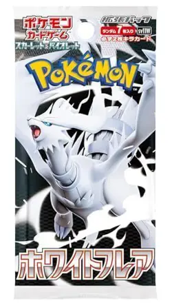 Pokemon Card Scarlet & Violet White Flare Booster Box sv11W Japanese with Shrink - Image 3