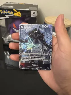 Kuzan OP10-082 Royal Blood Foil Parallel Card NM Condition - Image 3