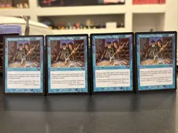 4x Accumulated Knowledge #26 Nemesis MTG Magic - Image 1