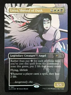 1x MTG Liesa, Shroud of Dusk (Rainbow Foil) - Secret Lair Drop Series (SLD) - Image 1