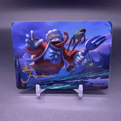 2025 Magic: The Gathering - Final Fantasy Art Series 11/53 Quina, Qu Gourmet - Image 1