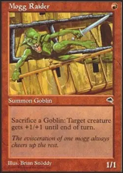 4 x Mogg Raider - Tempest - NM-Mint - MTG - Image 1
