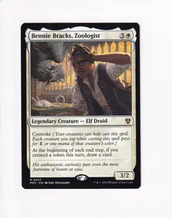 MAGIC THE GATHERING COMMANDER: MURDERS AT KARLOV MANOR BENNIE BRACKS, ZOOLOGIST - Image 1