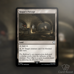 MTG Magic Rogue's Passage 0283 Universes Beyond: Fallout PIP - Image 1