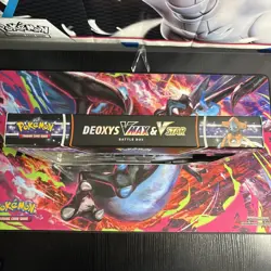 Deoxys Vmax & Vstar Battle Box Pokemon TCG Sealed - Image 2