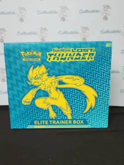 Pokemon 2018 Sun & Moon Lost Thunder Elite Trainer Box Sealed - Image 1