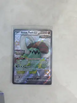 Pokemon TCG Great Tusk Ex 072 Paldean Fates Stamped - Image 1