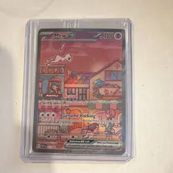 Pokemon Mew ex 053 Sv: Scarlet & Violet Promo EX Holo Basic Card - Image 1