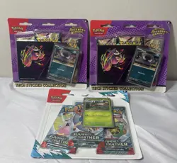 Pokemon Lot of 3 Items Pictured - 2X Ascended Heroes Sticker Collection & More - Image 1