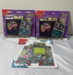 Pokemon Lot of 3 Items Pictured - 2X Ascended Heroes Sticker Collection & More - Image 2