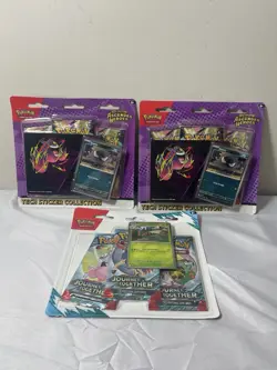 Pokemon Lot of 3 Items Pictured - 2X Ascended Heroes Sticker Collection & More - Image 3