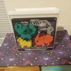 Pokemon TCG SWSH Evolving Skies Sealed Elite Trainer Box English W/Case - Image 1