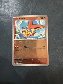 Pokemon Victini (Poke Ball Pattern) Rare SV: Black Bolt 012/086 NM - Image 1