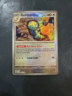 Pokemon Dudunsparce (Master Ball Pattern) Rare SV: Prismatic Evolutions 080/131 - Image 1