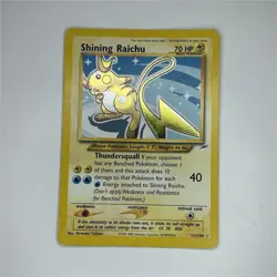 Pokemon Shining Raichu 111/105 Neo Destiny Holo Secret Rare 70 HP Basic - Image 1