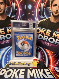 2013 Pokemon Black and White Mew Holo Promo Legendary Treasures BW98 PSA 8 - Image 2