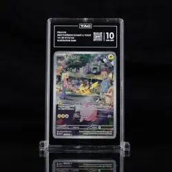 2023 Pikachu 173/165 Pokemon Illustration Rare IR Sv Scarlet & Violet 151 TAG 10 - Image 1