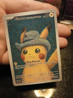 Pikachu with Grey Felt Hat 085 Sv: Scarlet & Violet Promo Cards Regular - Image 1