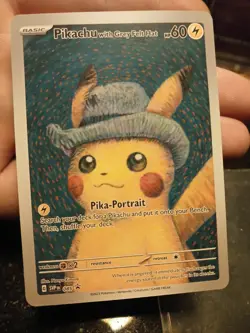 Pikachu with Grey Felt Hat 085 Sv: Scarlet & Violet Promo Cards Regular - Image 2