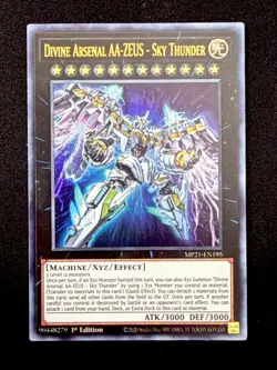 Divine Arsenal AA-ZEUS - Sky Thunder MP21-EN195 Yu-Gi-Oh! UR 1st Edition NM - Image 1