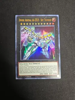Divine Arsenal AA Zeus-Sky Thunder MP21-EN195 Ultra Rare 1st Ed NM Yugioh - Image 1