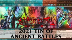 Yugioh Tin of Ancient Battles 2021 Ultra Rare 1st Edition MP21 MINT - Image 1