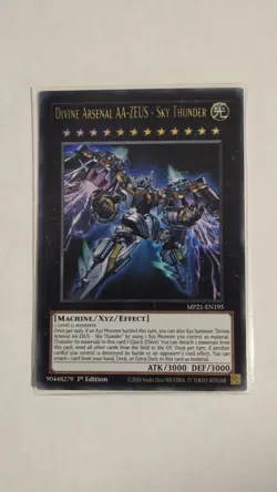 Divine Arsenal AA-ZEUS - Sky Thunder MP21-EN195 1st Ultra Rare Yu-Gi-Oh! TCG - Image 1