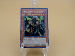 Invader of Darkness IOC-111 Secret Rare Holo Invasion of Chaos Yugioh Card 2004 - Image 1