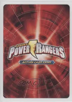 2013 Saban's Power Rangers - Action Card Game Robo Knight & Red Megaforce Ranger - Image 2