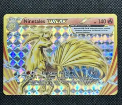 2016 Pokemon Ninetales BREAK 16/108 XY Evolutions Holo Rare Card - Image 2