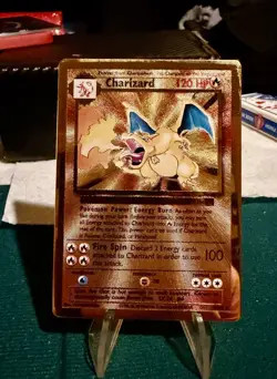 2021 Charizard Celebrations Ultra Metal Card Pokemon - Image 1